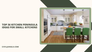 Top 36 Kitchen Peninsula Ideas for Small Kitchens