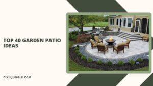 Top 40 Garden Patio Ideas