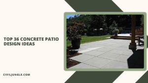 Top 36 Concrete Patio Design Ideas