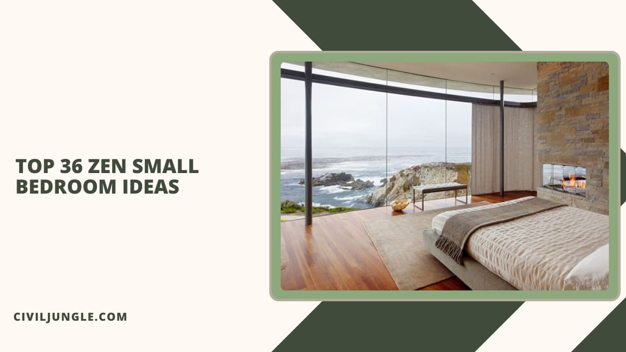 Top 36 Zen Small Bedroom Ideas