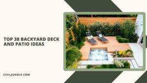 Top 38 Backyard Deck and Patio Ideas