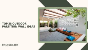 Top 38 Outdoor Partition Wall Ideas