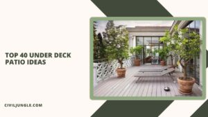 Top 40 Under Deck Patio Ideas