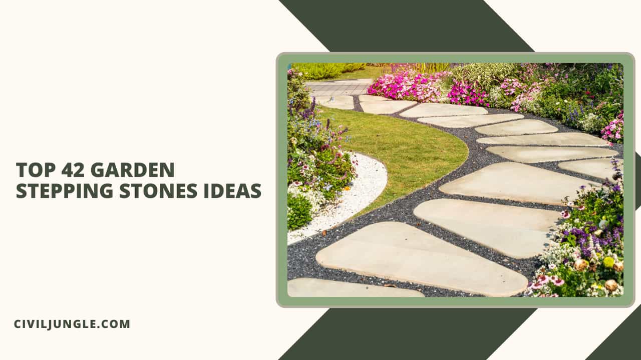 Top 42 Garden Stepping Stones Ideas