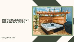 Top 46 Backyard Hot Tub Privacy Ideas