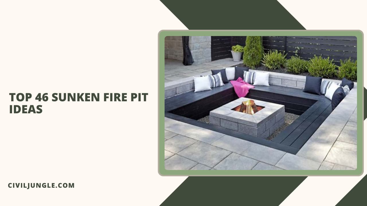 Top 46 Sunken Fire Pit Ideas