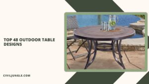 Top 48 Outdoor Table Designs