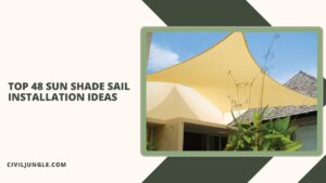 Top 48 Sun Shade Sail Installation Ideas