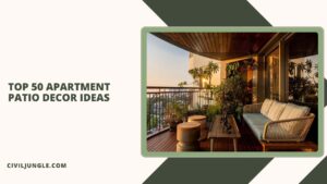 Top 50 Apartment Patio Decor Ideas