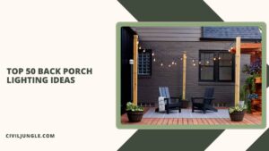Top 50 Back Porch Lighting Ideas