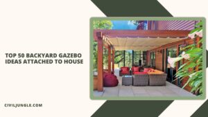 Top 50 Backyard Gazebo Ideas Attached to House