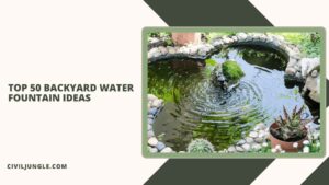 Top 50 Backyard Water Fountain Ideas