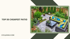 Top 50 Cheapest Patio