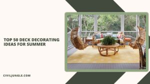 Top 50 Deck Decorating Ideas for Summer