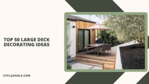 Top 50 Large Deck Decorating Ideas