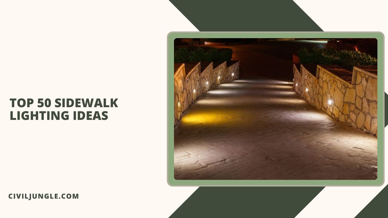Top 50 Sidewalk Lighting Ideas