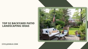 Top 52 Backyard Patio Landscaping Ideas