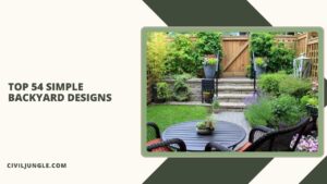 Top 54 Simple Backyard Designs